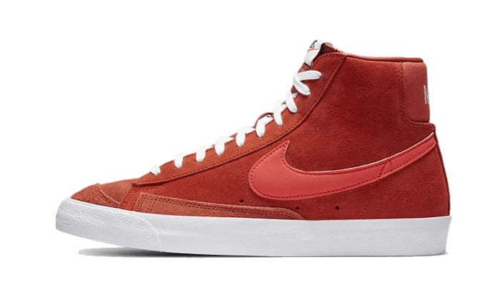 Overkicks - Nike Blazer Mid 77 Mantra Orange (CZ4609-800) - vista lateral
