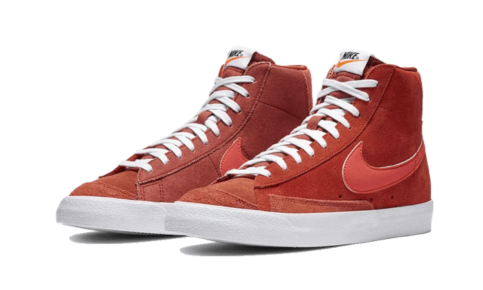 Overkicks - Nike Blazer Mid 77 Mantra Orange (CZ4609-800) - vista trasera