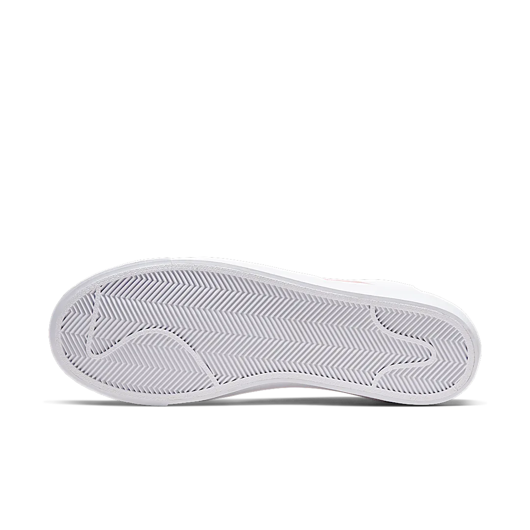 Overkicks - Nike Blazer Mid 77 Sketch White Red (CW7580-100) - detalle suela
