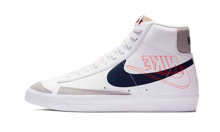 Overkicks - Nike Blazer Mid 77 Vintage Reverse Logo (DA4651-100) - vista lateral