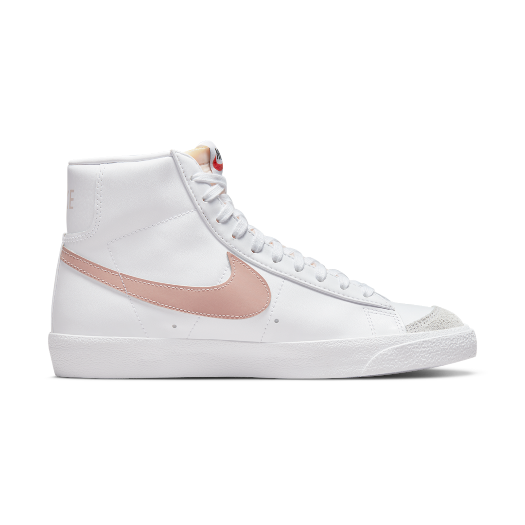 Overkicks - Nike Blazer Mid 77 Vintage Summit White Pink (Womens) (CZ1055-118) - par completo