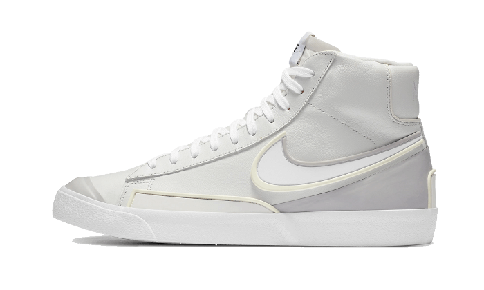 Overkicks - Nike Blazer Mid Infinite Summit White (DA7233-101) - vista lateral