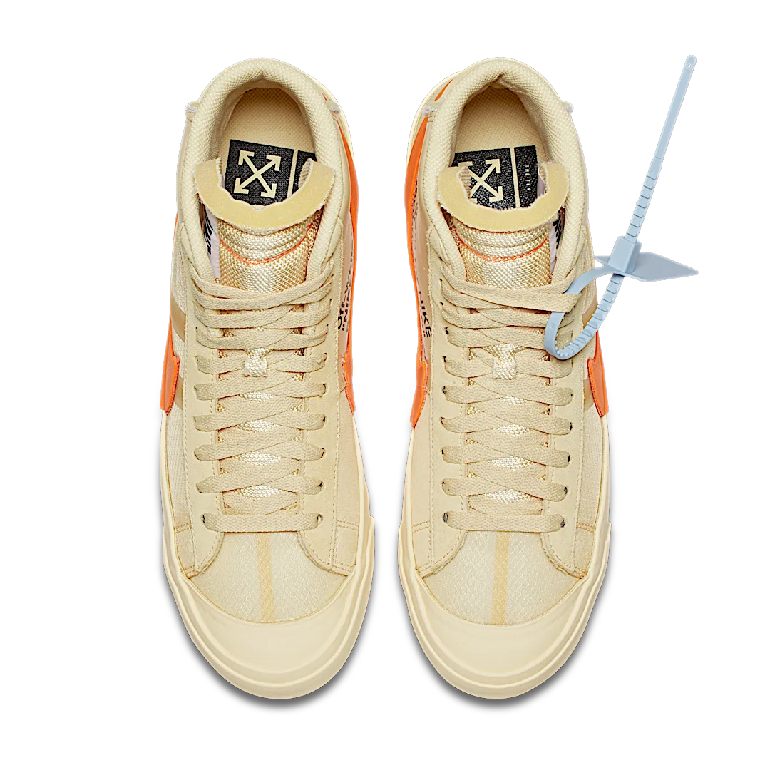 Overkicks - Nike Blazer Mid Off-White All Hallows Eve (AA3832-700) - par completo