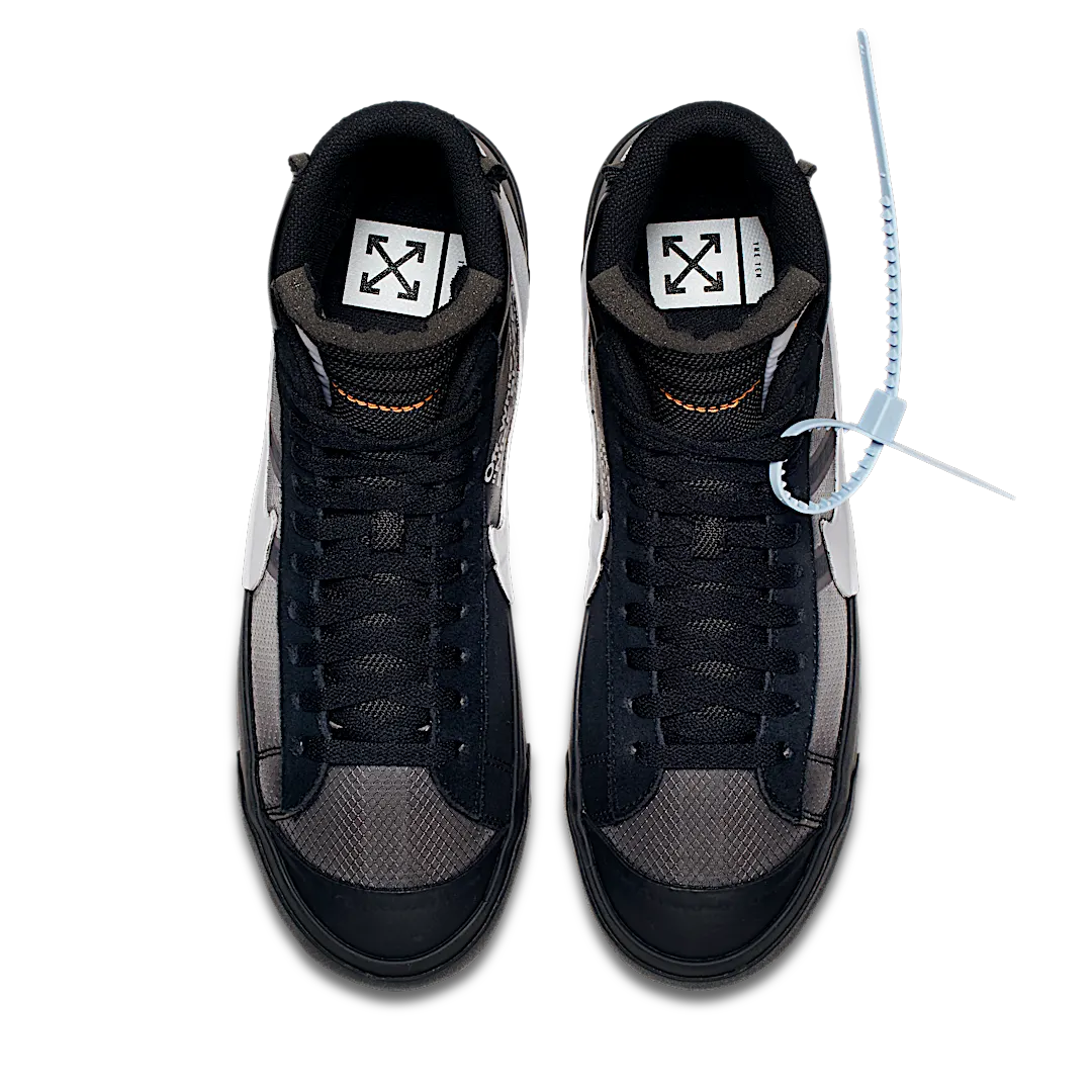 Overkicks - Nike Blazer Mid Off-White Grim Reaper (AA3832-001) - par completo
