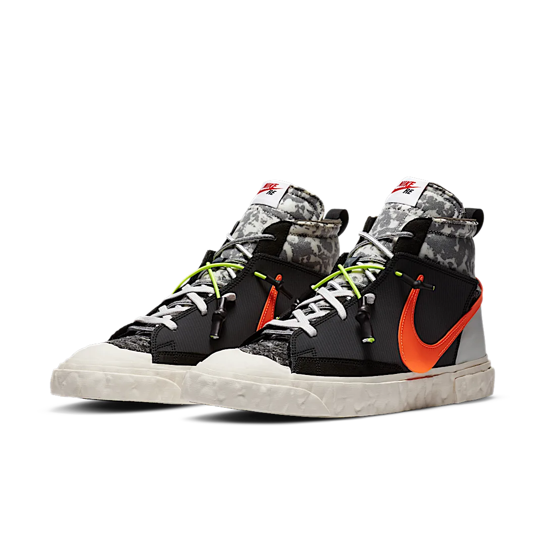 Overkicks - Nike Blazer Mid READYMADE Black (CZ3589-001) - vista trasera