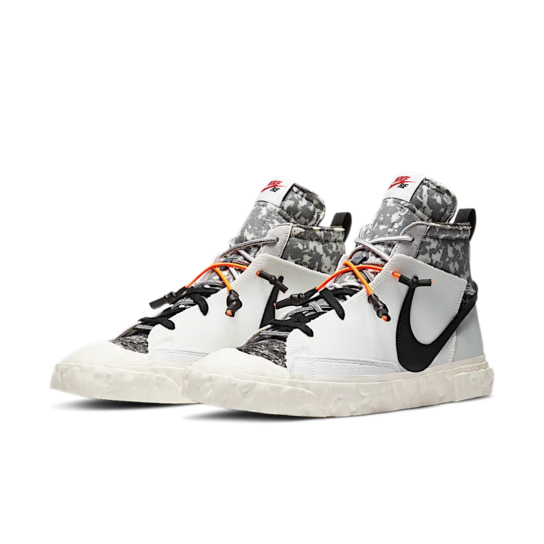 Overkicks - Nike Blazer Mid READYMADE White (CZ3589-100) - vista trasera