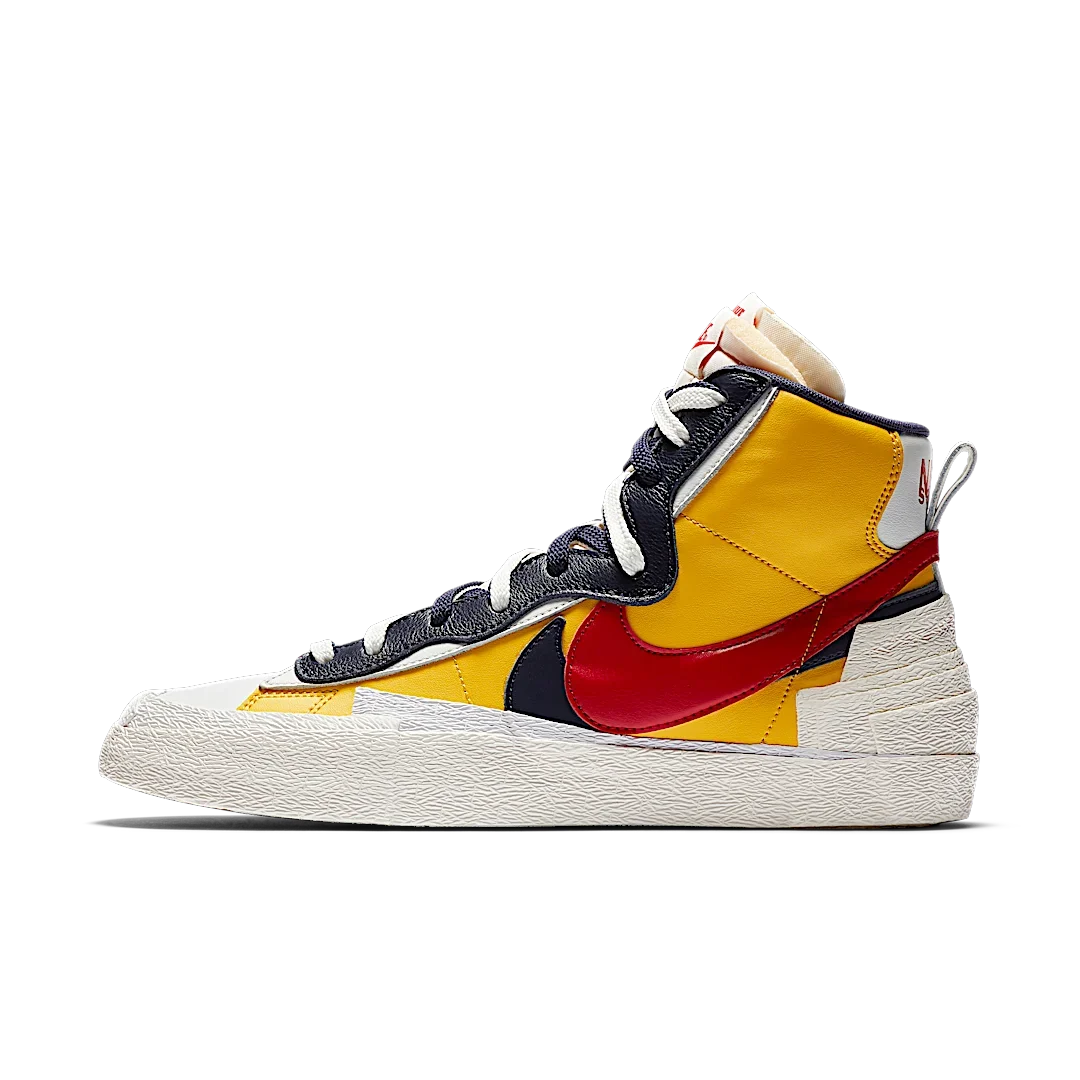 Overkicks - Nike Blazer Mid sacai Snow Beach (BV0072-700) - vista lateral