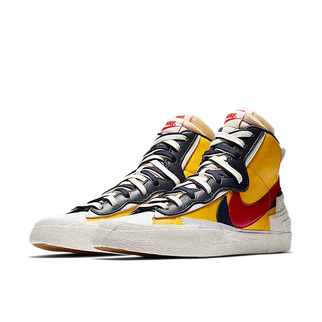 Overkicks - Nike Blazer Mid sacai Snow Beach (BV0072-700) - vista trasera