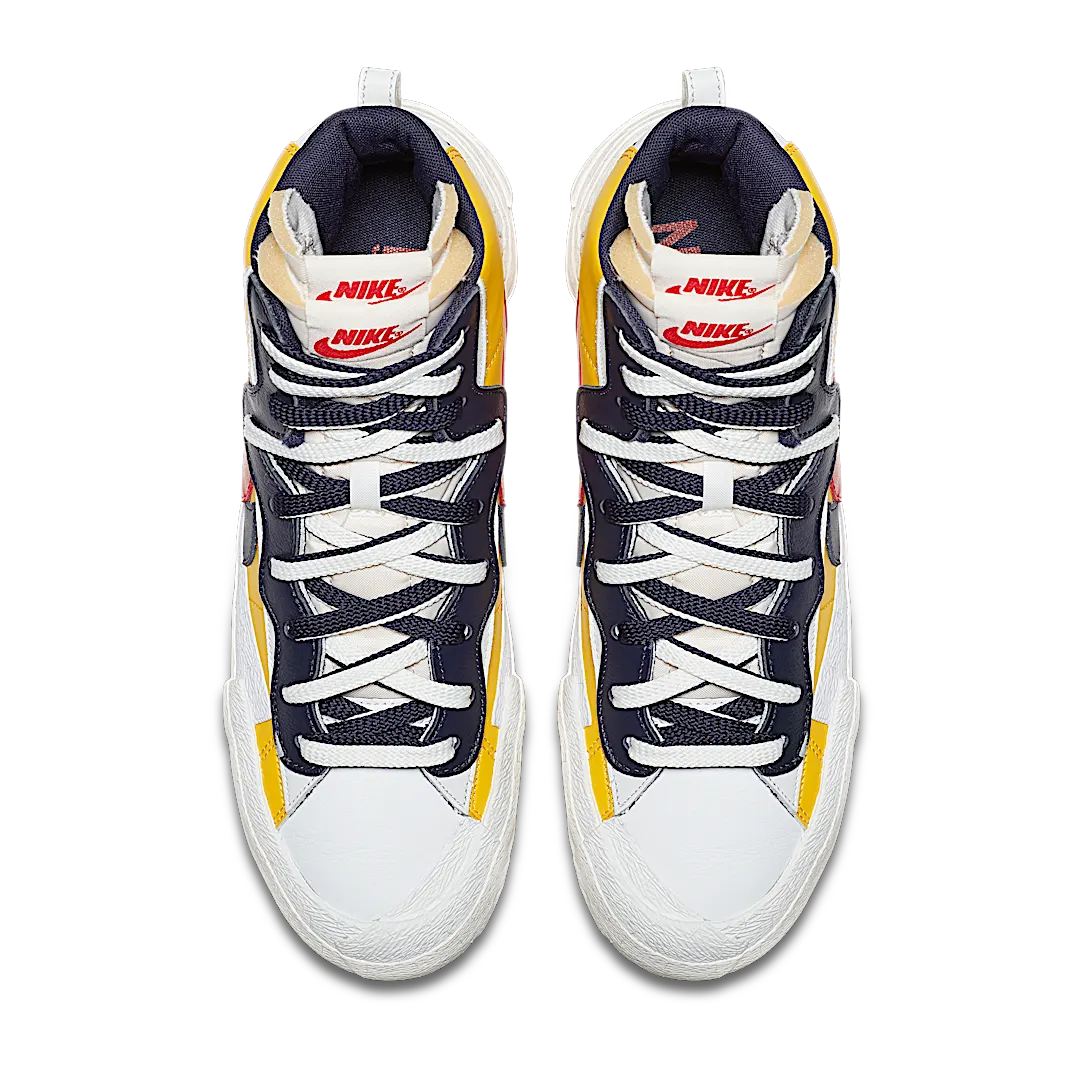 Overkicks - Nike Blazer Mid sacai Snow Beach (BV0072-700) - par completo