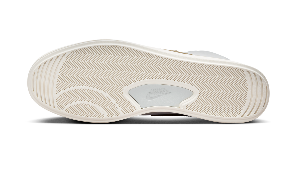 Overkicks - Nike Blazer Phantom Mid White Khaki (DX5800-102) - par completo