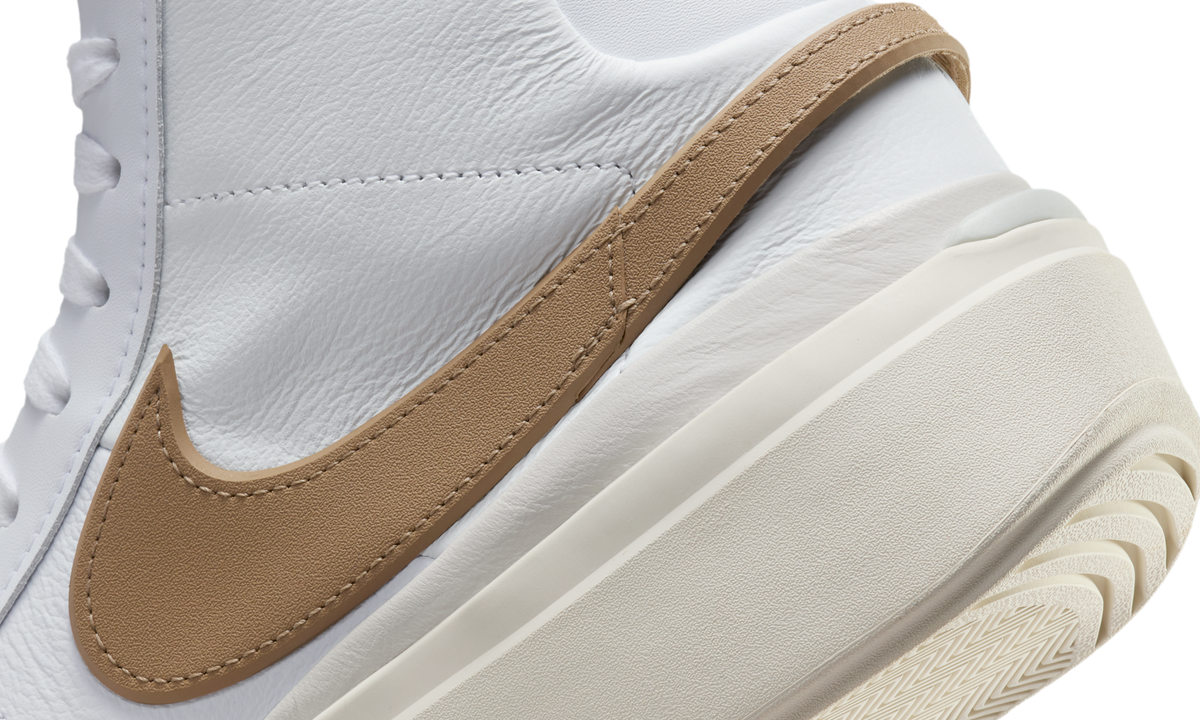 Overkicks - Nike Blazer Phantom Mid White Khaki (DX5800-102) - detalle