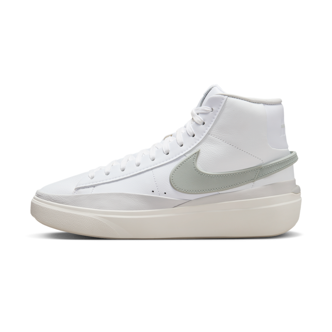 Overkicks - Nike Blazer Phantom Mid White Light Pumice (DX5800-101) - vista lateral