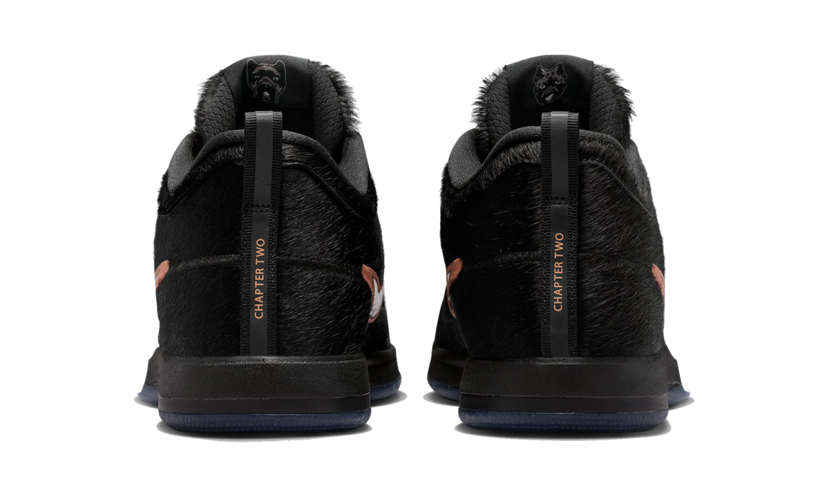 Overkicks - Nike Book 2 Haven & Hector (IX1832-001 / IX1833-001) - detalle talon