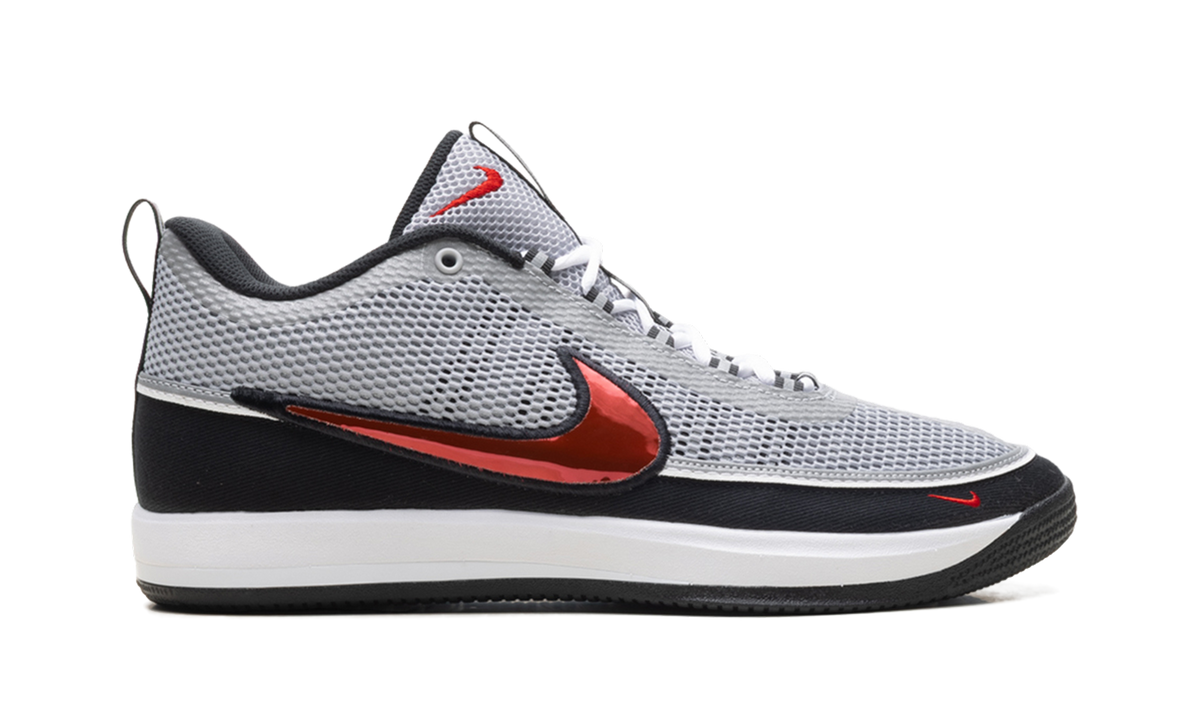 Overkicks - Nike Book 2 SP Spiridon Sport Red (IQ0050-001 / IQ0051-001) - detalle talon