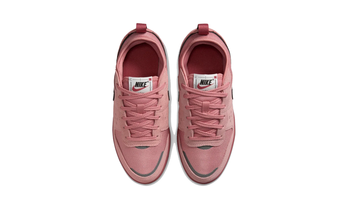 Overkicks - Nike C1TY Red Stardust Canyon Rust Burgundy Crush Black (GS) (HQ0028-600) - imagen 5
