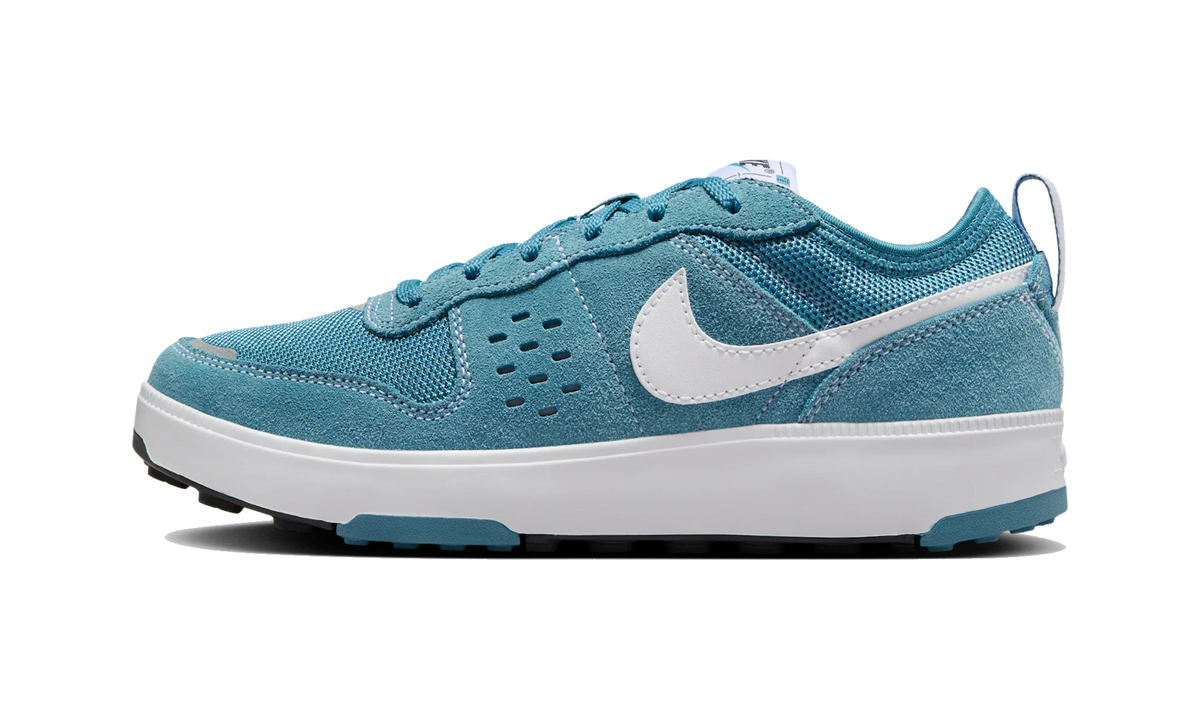 Overkicks - Nike C1TY Smokey Blue Black White (GS) (HQ0028-003) - vista lateral