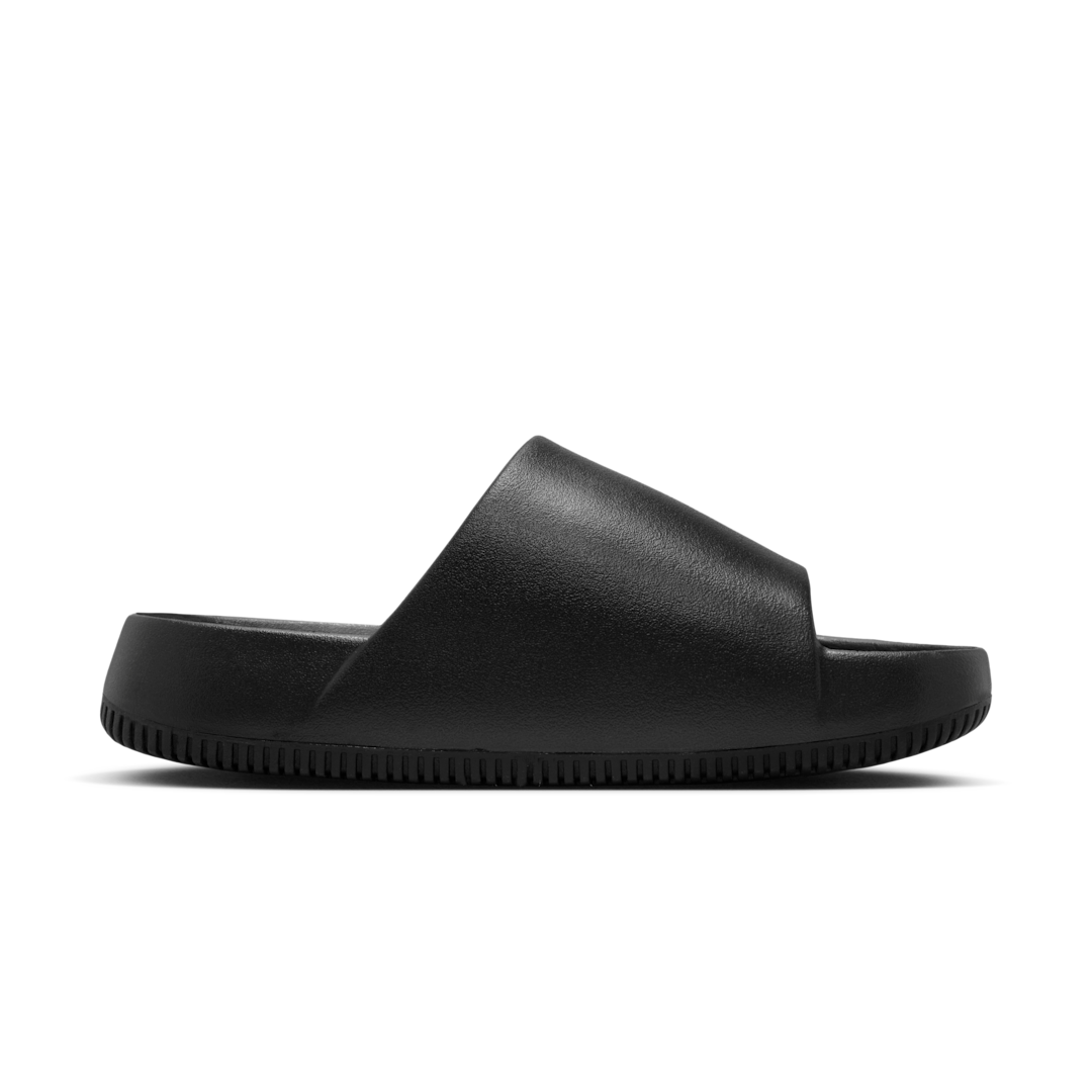 Overkicks - Nike Calm Slide Black (Womens) (DX4816-001) - vista trasera
