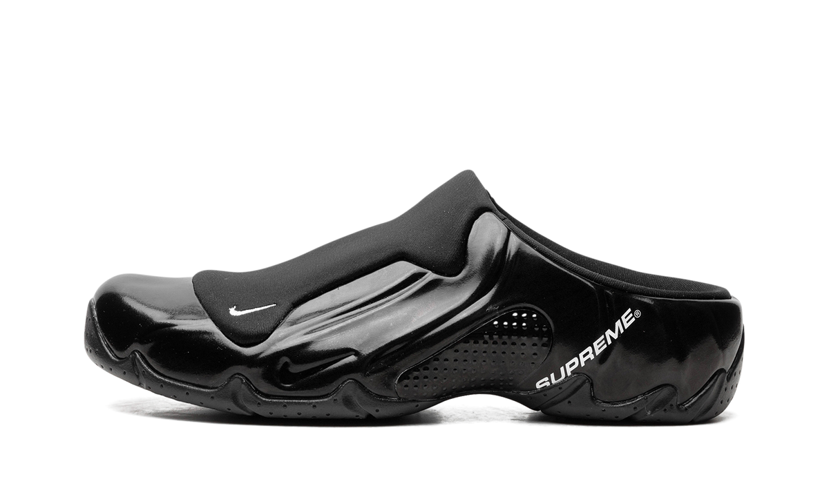 Overkicks - Nike Clogposite Supreme Black (HJ6215-001) - vista lateral