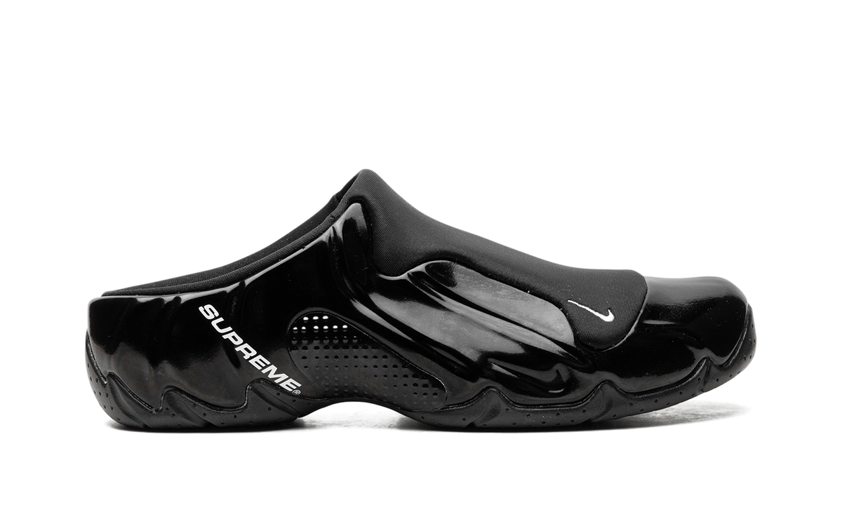 Overkicks - Nike Clogposite Supreme Black (HJ6215-001) - detalle talon
