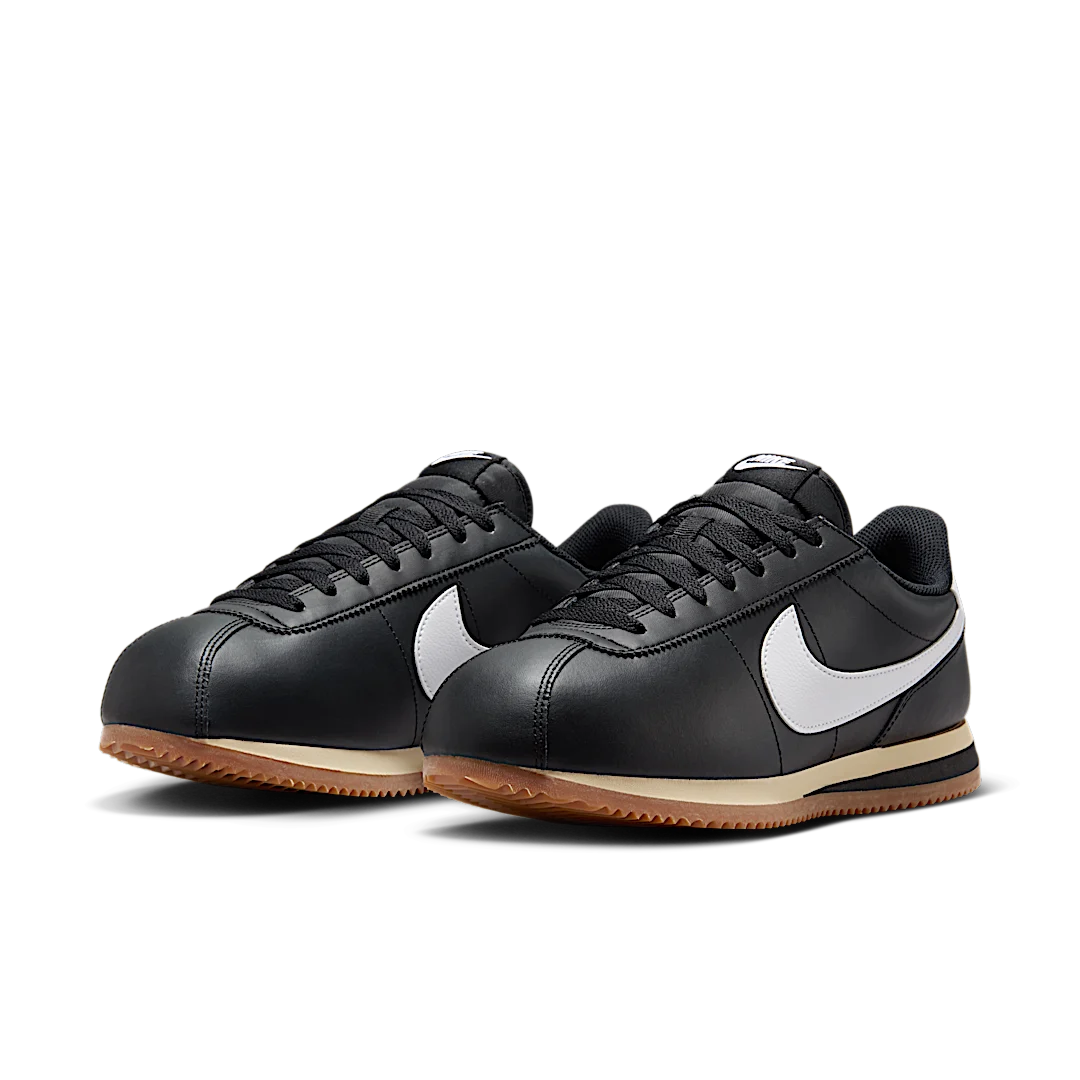 Overkicks - Nike Cortez Black Gum Medium Brown Sesame White (DM4044-002) - vista trasera