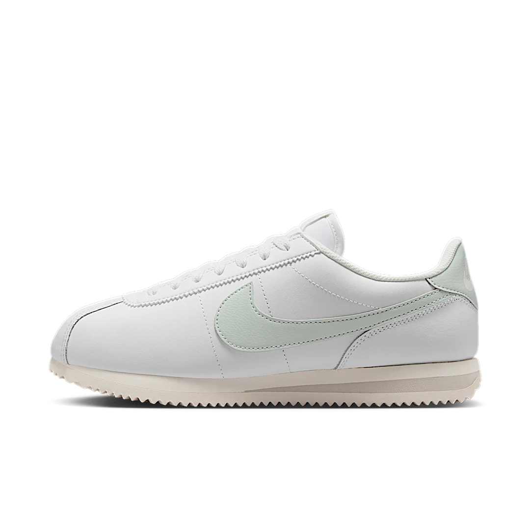 Overkicks - Nike Cortez Leather Summit White Light Silver (DN1791-106) - vista lateral