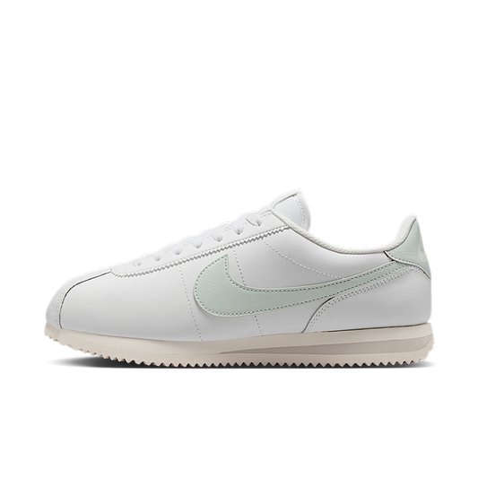 Overkicks - Nike Cortez Leather Summit White Light Silver (DN1791-106) - vista lateral