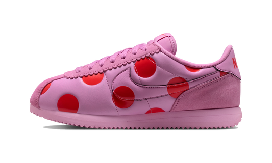 Overkicks - Nike Cortez Polka Dots Light Magenta Bright Crimson (IR1332-500) - vista lateral