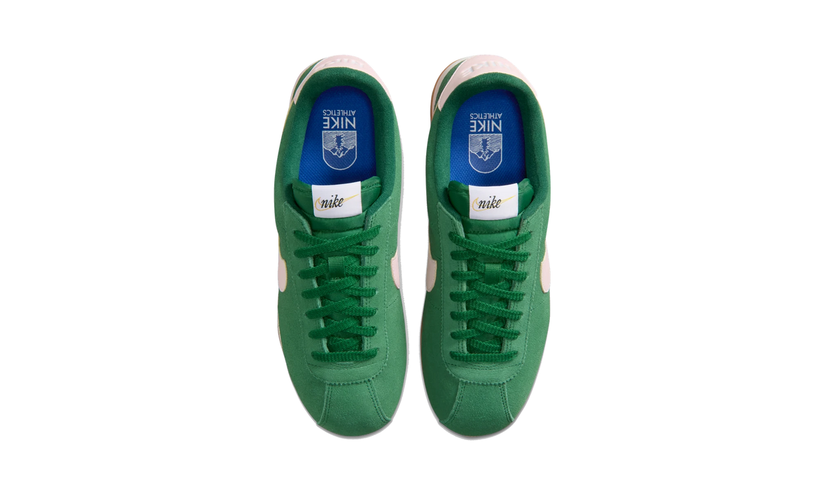 Overkicks - Nike Cortez Sport Green Pink Foam Gum (Womens) (IB1857-301) - vista superior
