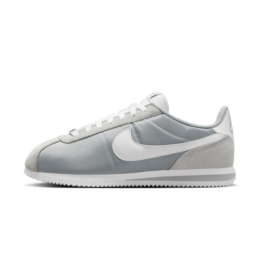 Overkicks - Nike Cortez Textile Flat Silver White (HF0263-002) - vista lateral