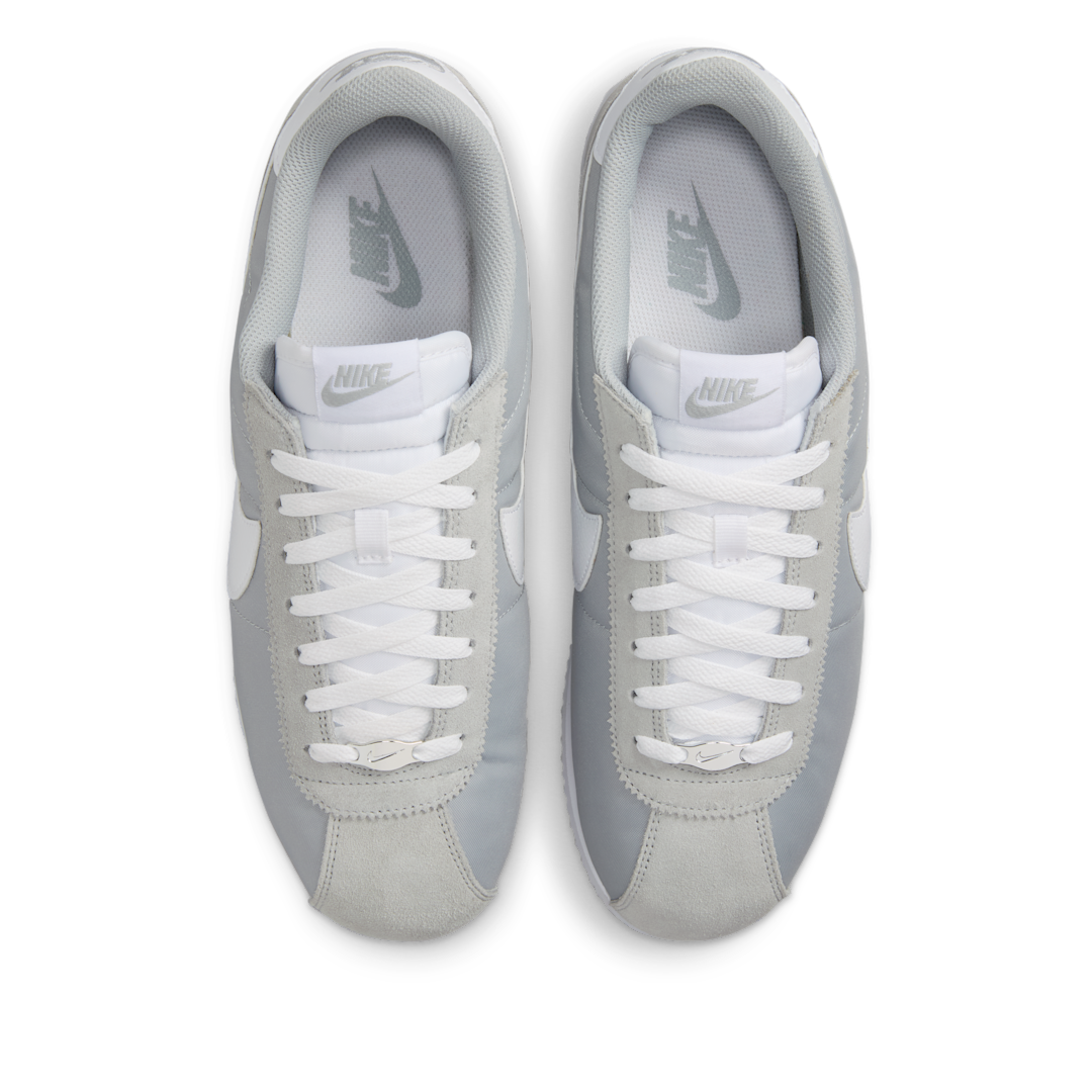 Overkicks - Nike Cortez Textile Flat Silver White (HF0263-002) - par completo
