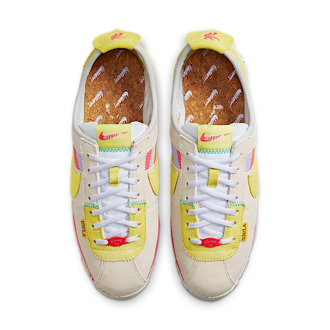 Overkicks - Nike Cortez Union Lemon Frost (DR1413-100) - par completo