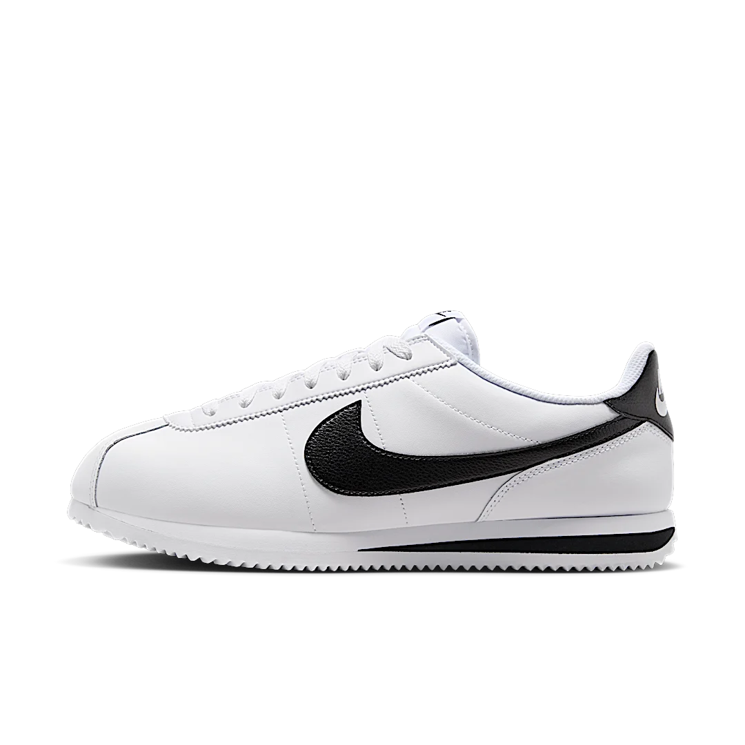 Overkicks - Nike Cortez White Black (DM4044-105) - vista lateral