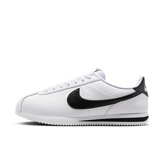 Overkicks - Nike Cortez White Black (DM4044-105) - vista lateral