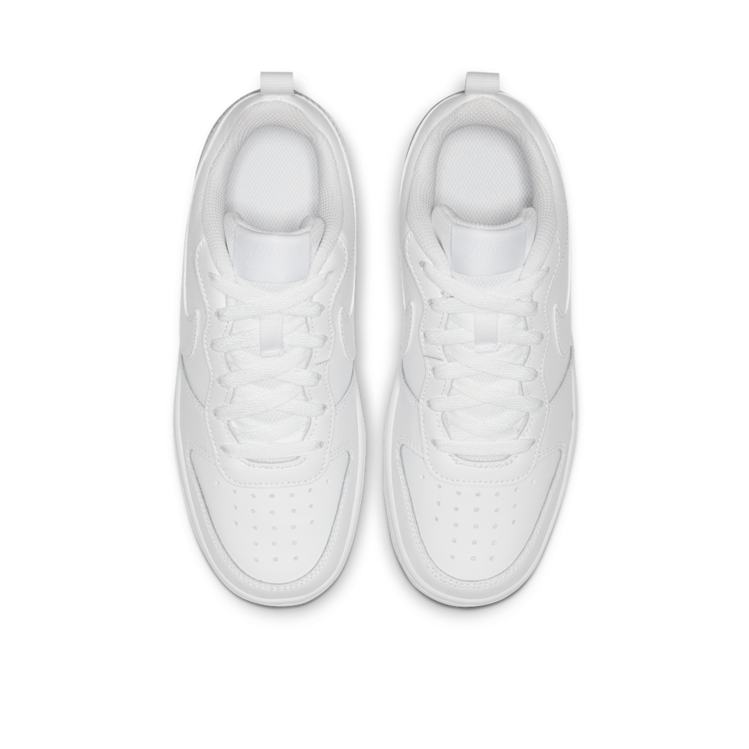 Overkicks - Nike Court Borough 2 White (GS) (BQ5448-100) - imagen 3
