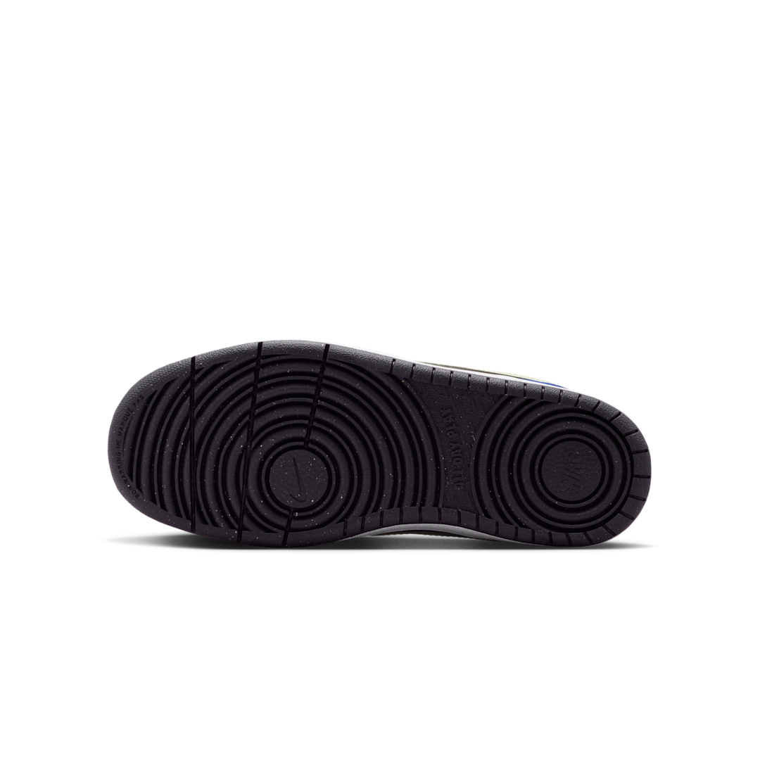 Overkicks - Nike Court Borough Low Recraft Black Cave Purple Olive Aura (GS) (DV5456-011) - imagen 4