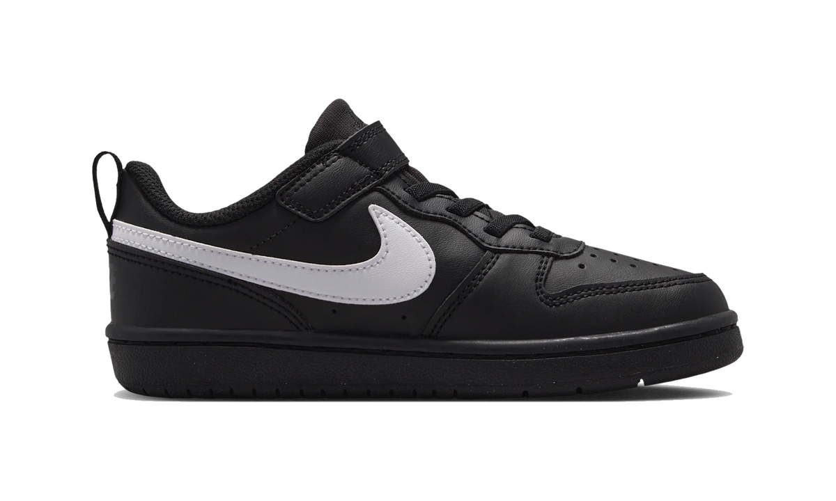 Overkicks - Nike Court Borough Low Recraft Black White Black (PS) (DV5457-013) - imagen 4