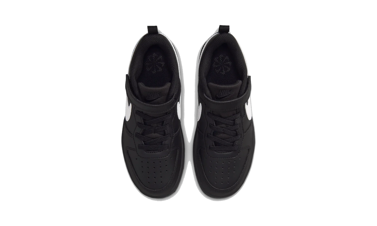 Overkicks - Nike Court Borough Low Recraft Black White Black (PS) (DV5457-013) - imagen 5