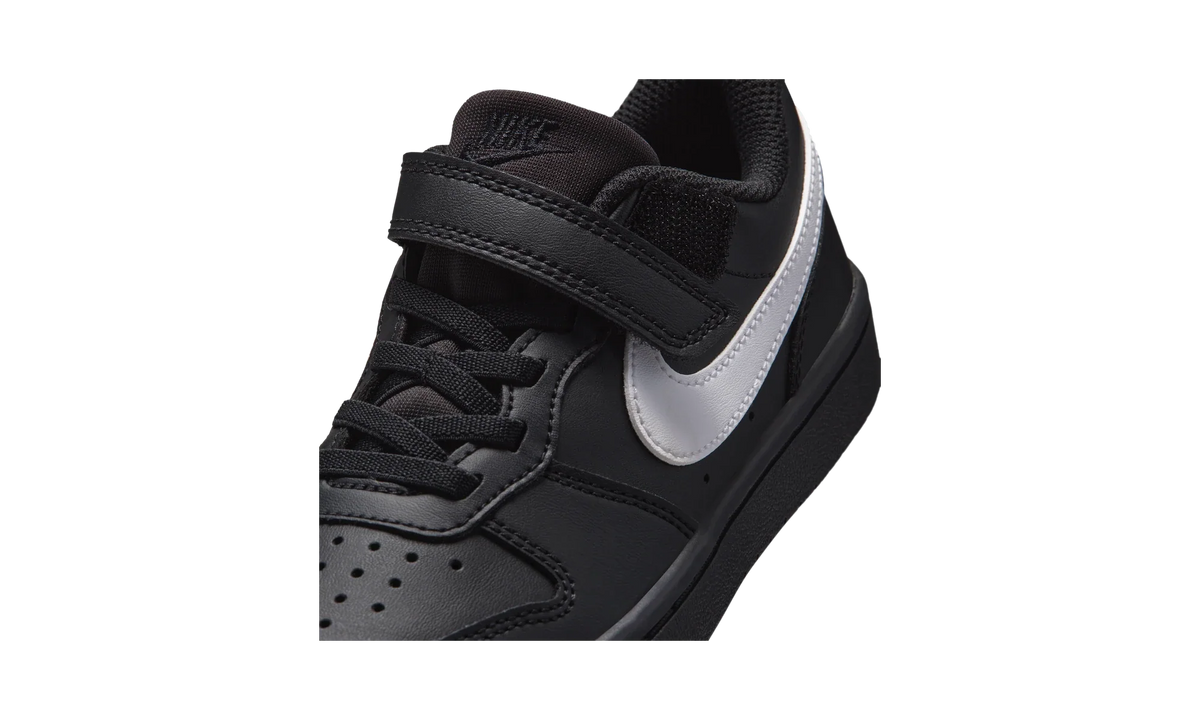 Overkicks - Nike Court Borough Low Recraft Black White Black (PS) (DV5457-013) - imagen 7
