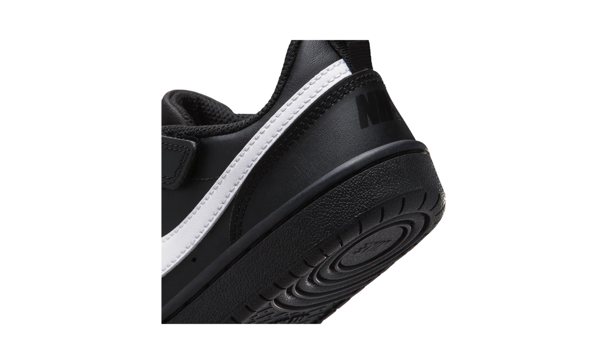 Overkicks - Nike Court Borough Low Recraft Black White Black (PS) (DV5457-013) - imagen 8