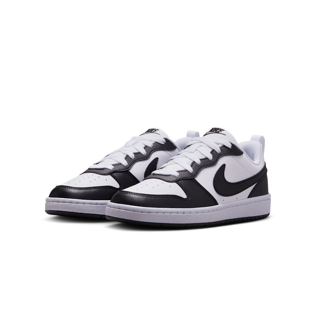 Overkicks - Nike Court Borough Low Recraft Black White (GS) (DV5456-131) - imagen 2