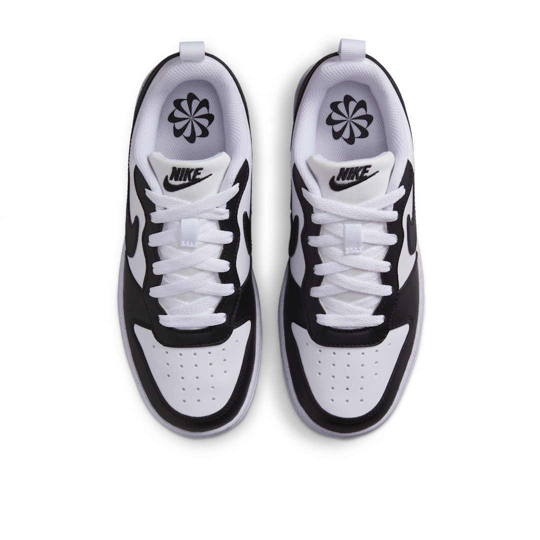 Overkicks - Nike Court Borough Low Recraft Black White (GS) (DV5456-131) - imagen 3
