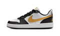 Nike Court Borough Low Recraft Black White Metallic Gold (GS)