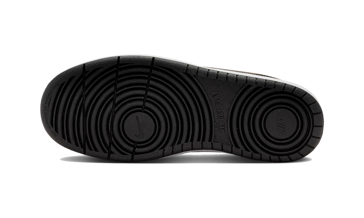 Overkicks - Nike Court Borough Low Recraft Black White Metallic Gold (GS) (DV5456-008) - imagen 3