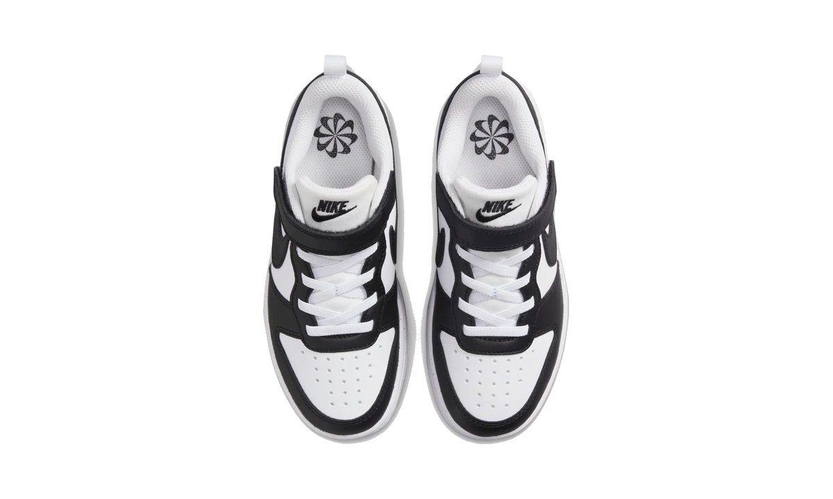 Overkicks - Nike Court Borough Low Recraft Black White (PS) (DV5457-131) - imagen 5