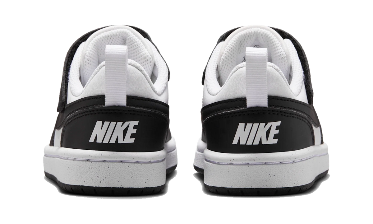 Overkicks - Nike Court Borough Low Recraft Black White (PS) (DV5457-131) - imagen 6