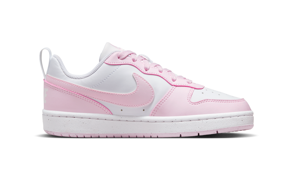 Overkicks - Nike Court Borough Low Recraft Pink Foam White (GS) (DV5456-105) - imagen 4