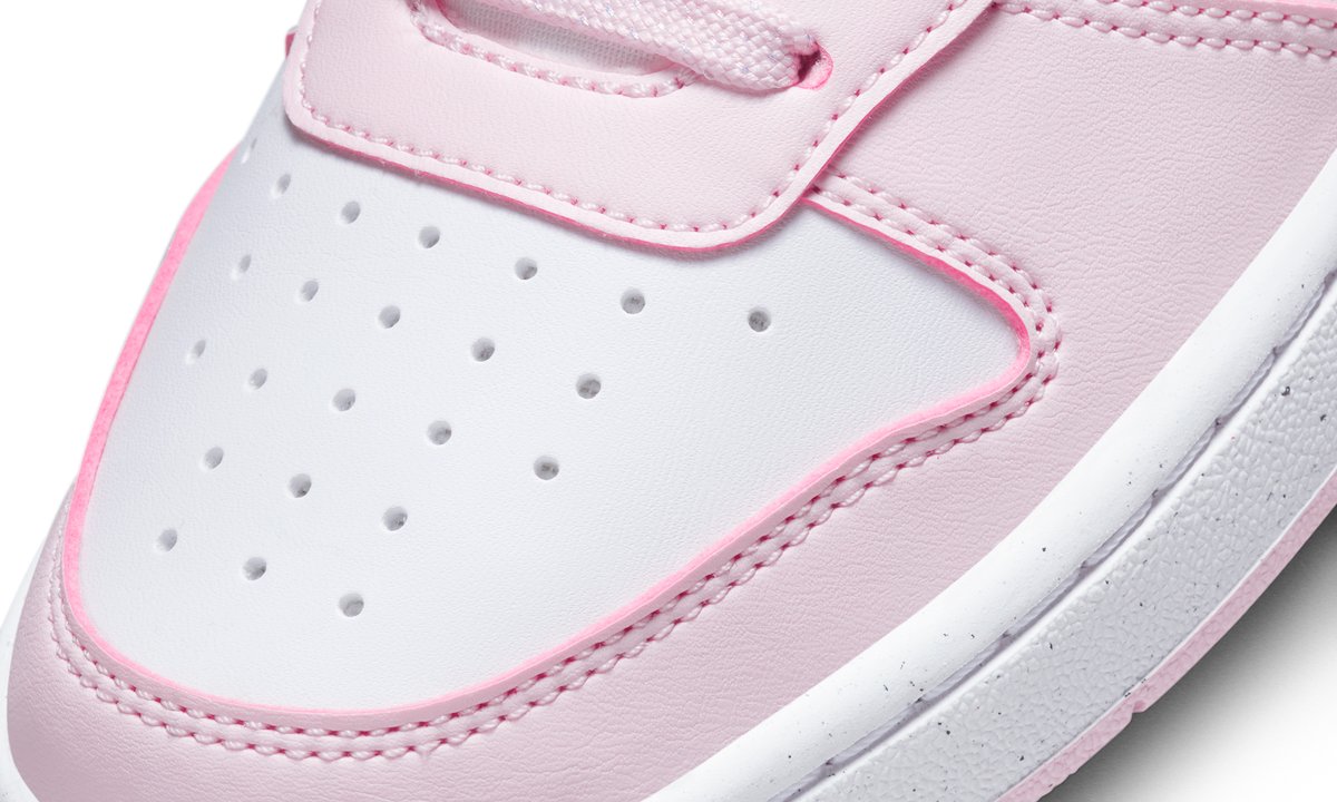 Overkicks - Nike Court Borough Low Recraft Pink Foam White (GS) (DV5456-105) - imagen 7