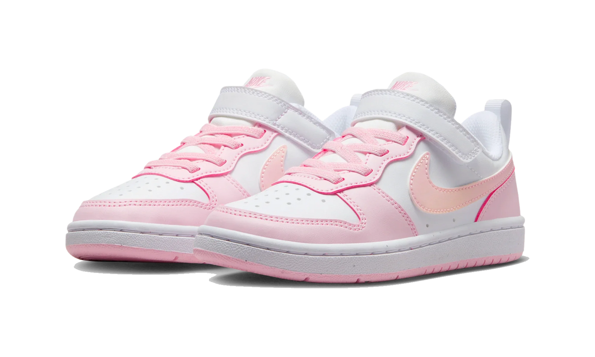 Overkicks - Nike Court Borough Low Recraft Pink Foam White (PS) (DV5457-105) - imagen 2