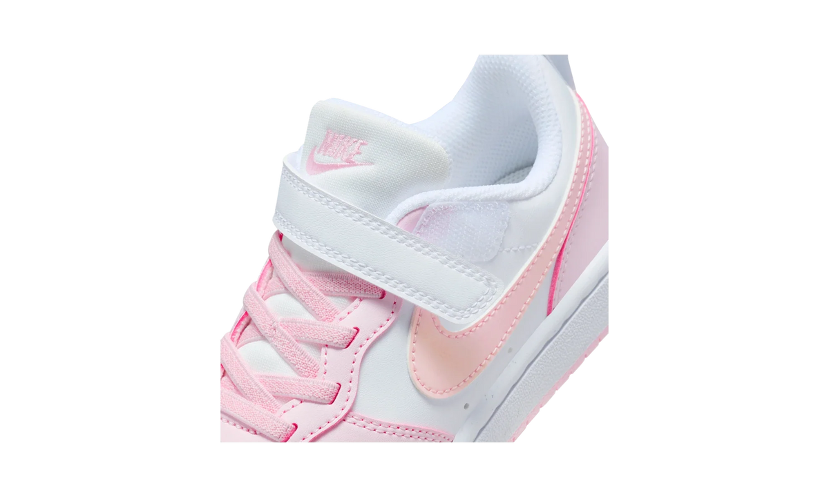 Overkicks - Nike Court Borough Low Recraft Pink Foam White (PS) (DV5457-105) - imagen 9