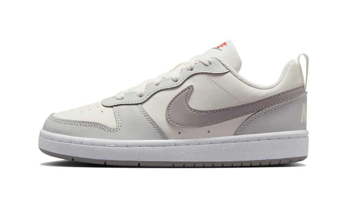 Overkicks - Nike Court Borough Low Recraft Sail College Grey (GS) (DV5456-127) - vista lateral
